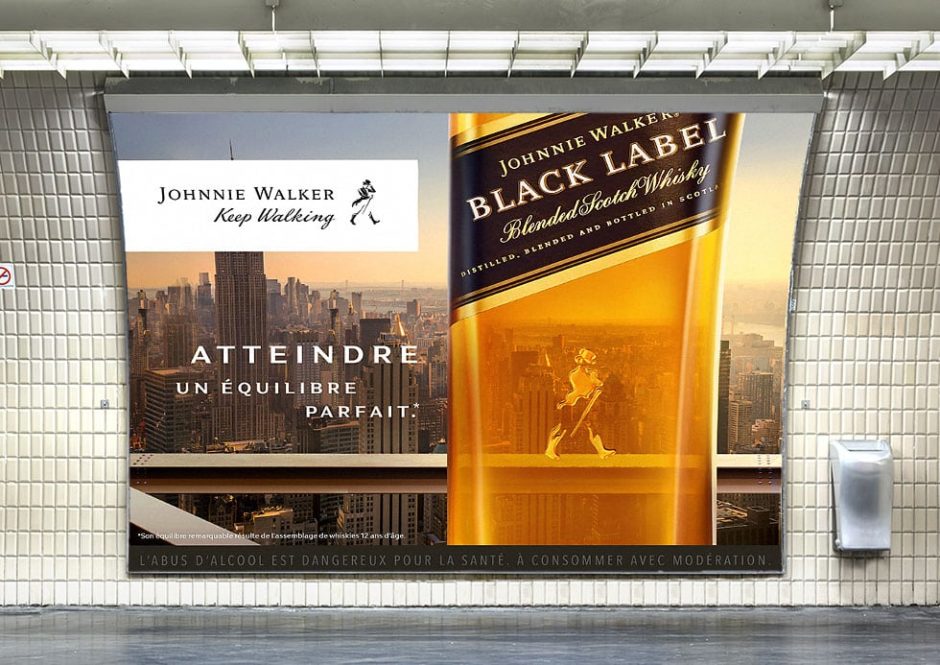 Campagne Johnnie Walkerconception Cr Ation Concepteur R Dacteur